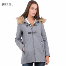 Duffle Faux Fur exterior invierno mujer abrigo